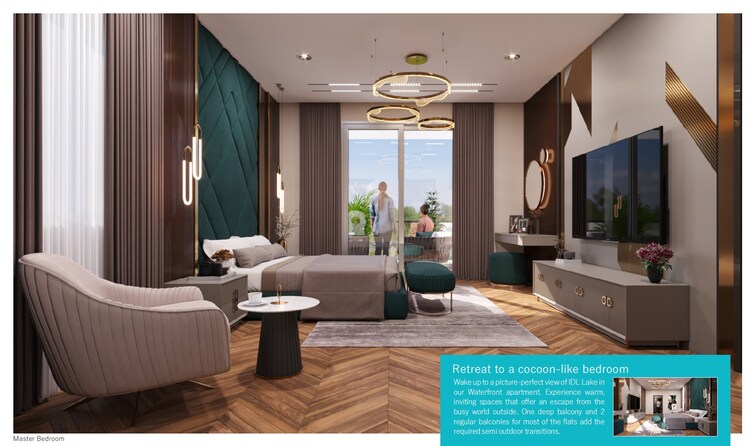 Sri Sreenivasa Fortune Water Front Apartment Interiors 4