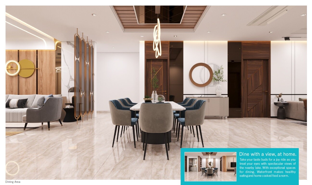 Sri Sreenivasa Fortune Water Front Apartment Interiors 2