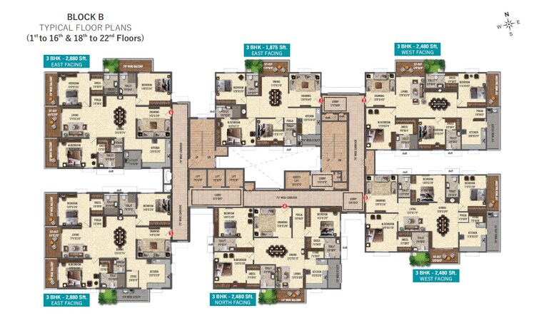 Sri Sreenivasa Fortune Water Front Floor Plans 2