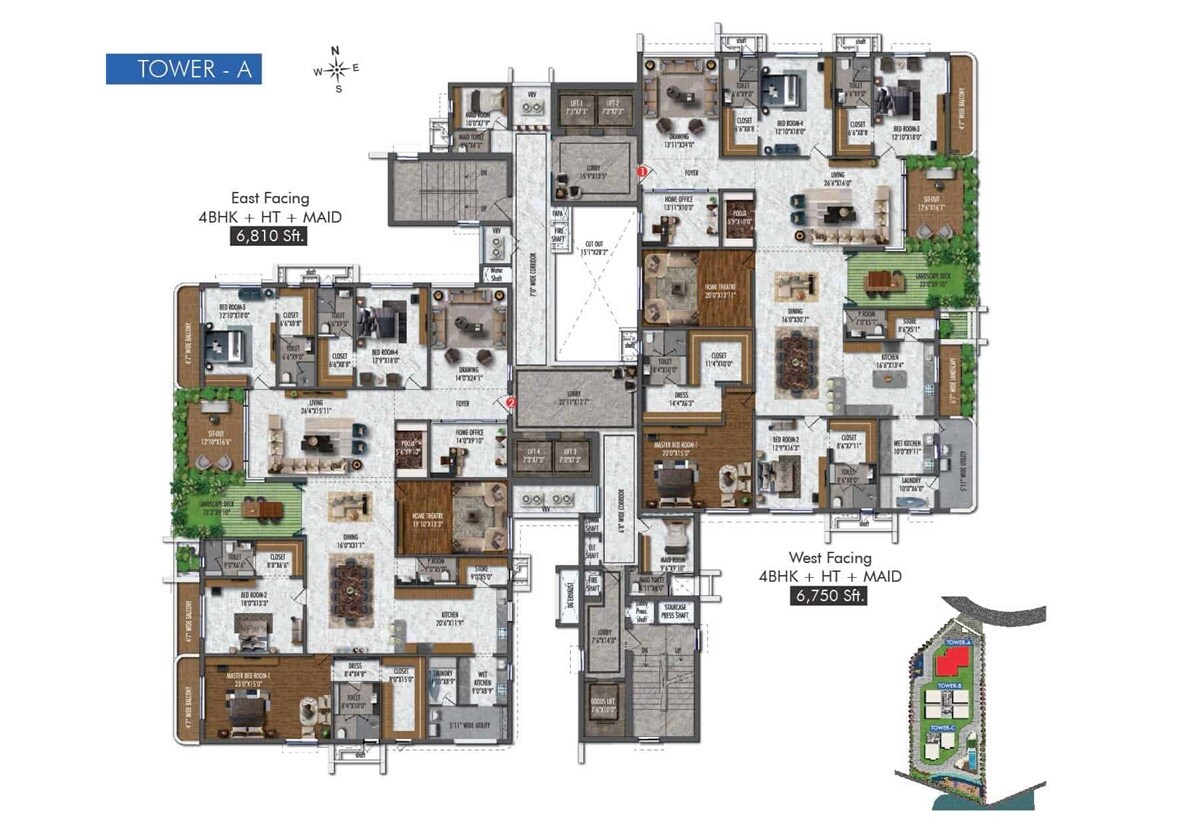 Sri The Marquise Floor Plans 1
