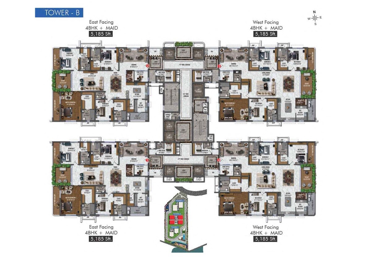 Sri The Marquise Floor Plans 2