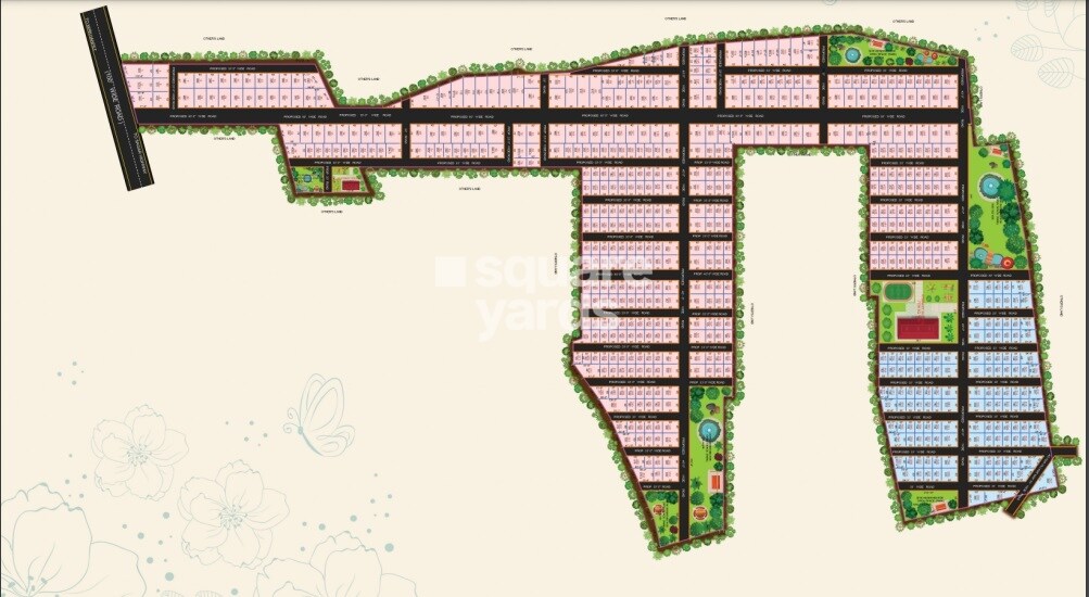 Sri Tirumala Mercury Township Master Plan Image