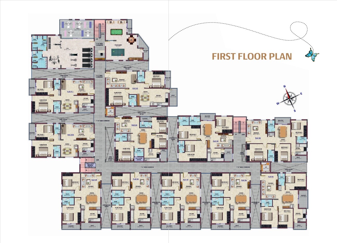 Sri Vaishnava Serene Floor Plans 1
