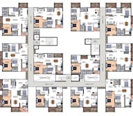 Sri Vantage KVS Raju Towers Floor Plans