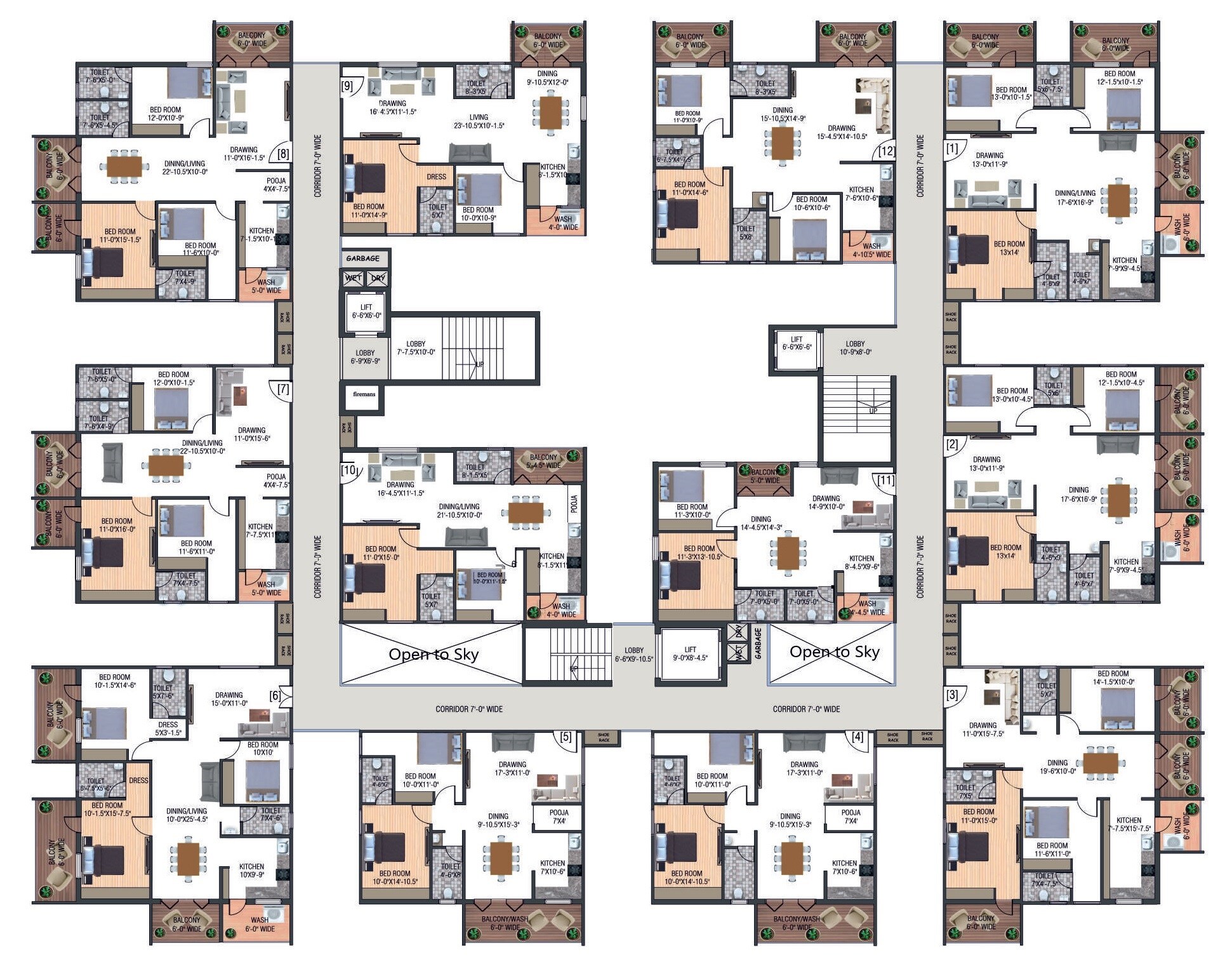 Sri Vantage KVS Raju Towers