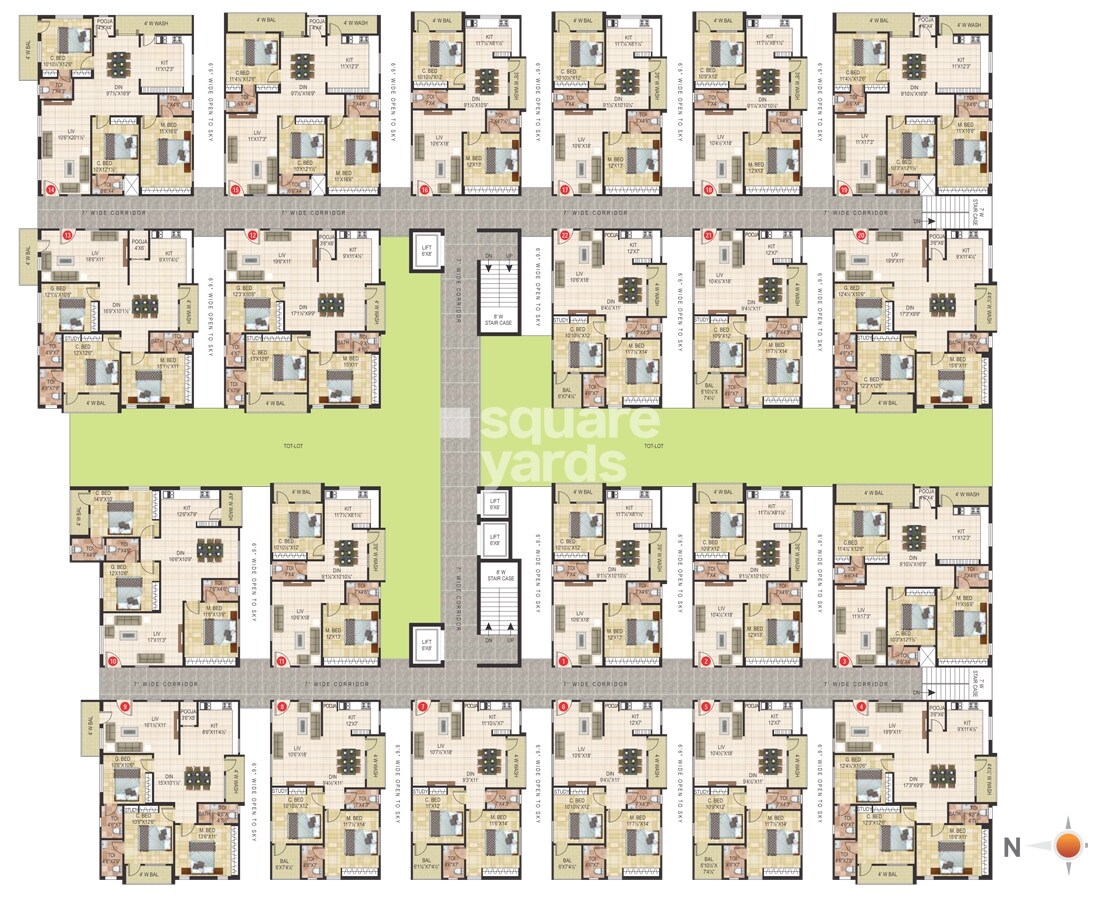 Sri Vathsa Sky Heaven