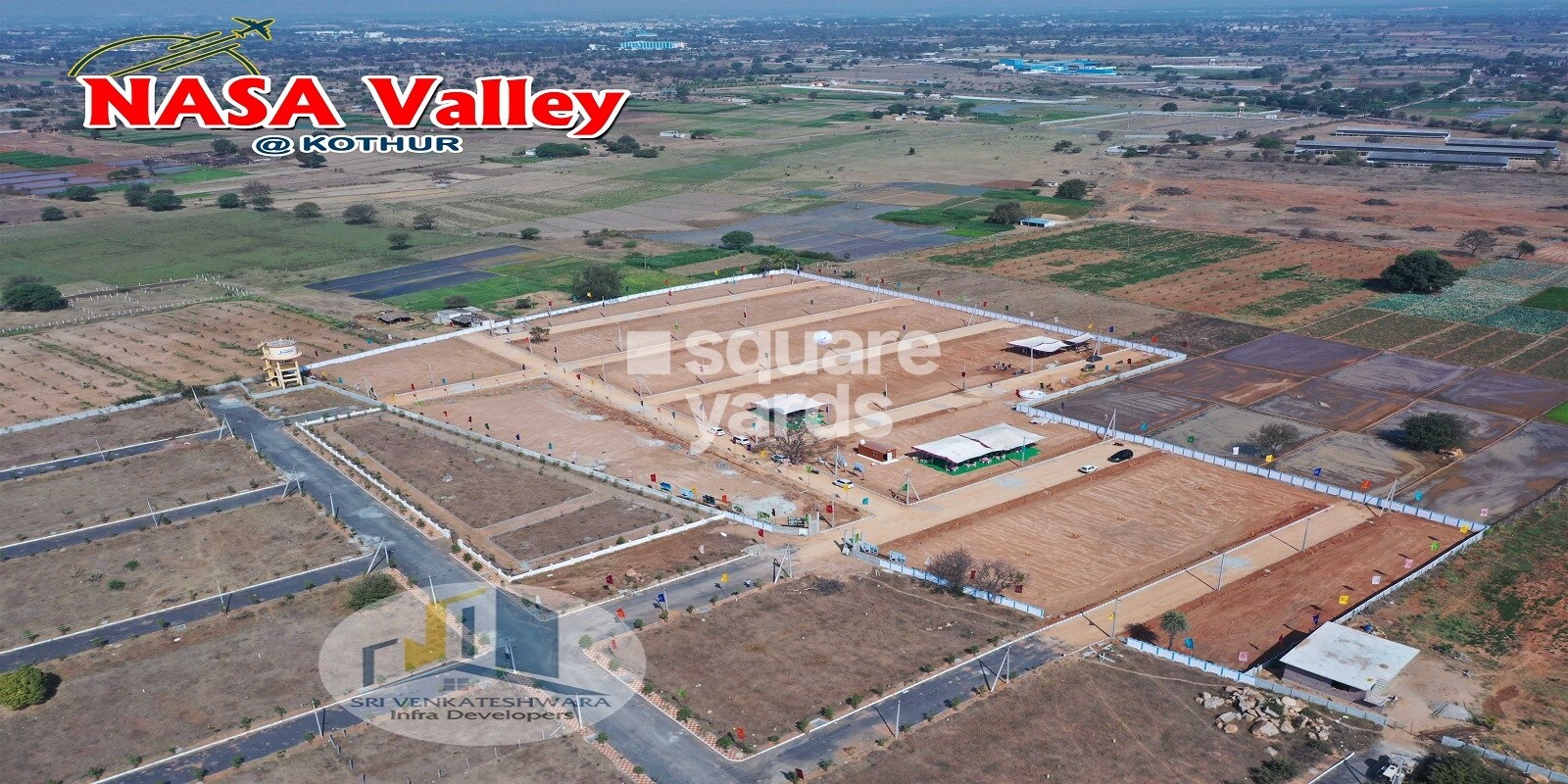 Sri Venkateshwara Nasa Valley residential project in Kothur