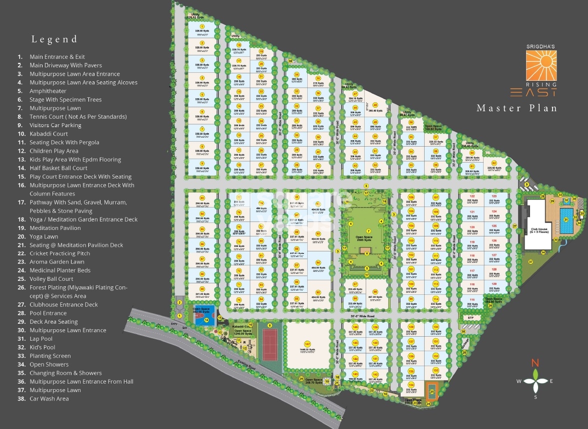 Resale 3 Bedroom 2999 Sq.Ft. Villa in Srigdhas Rising East, Pocharam ...