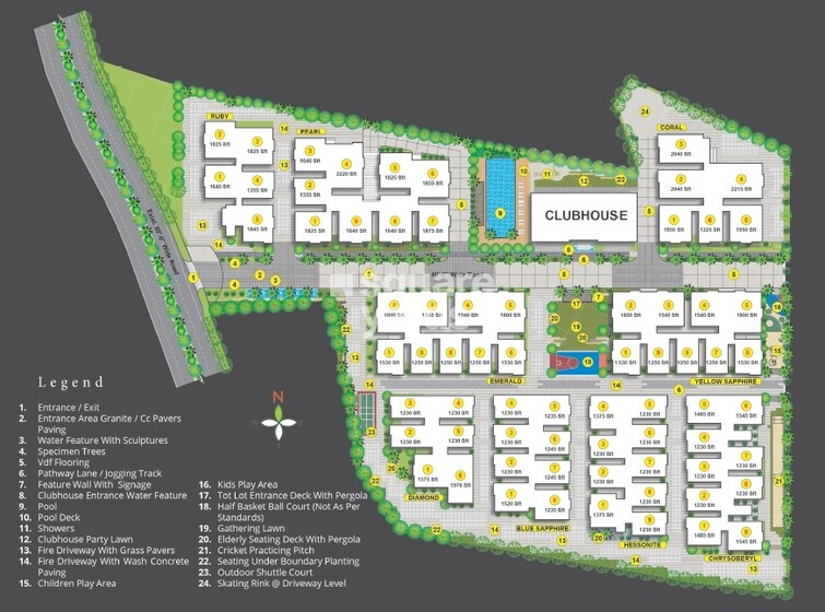 Srigdhas Rising East Master Plan Image 2
