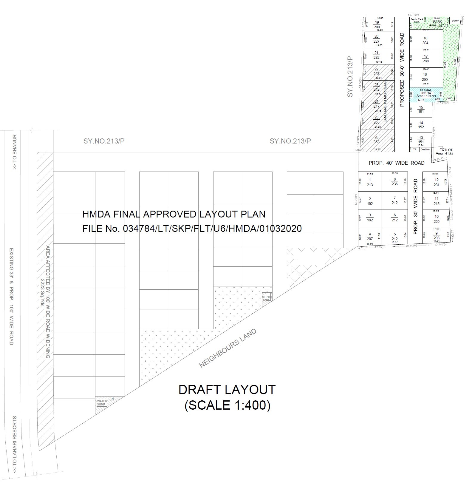 Srika Green Oasis Master Plan 1