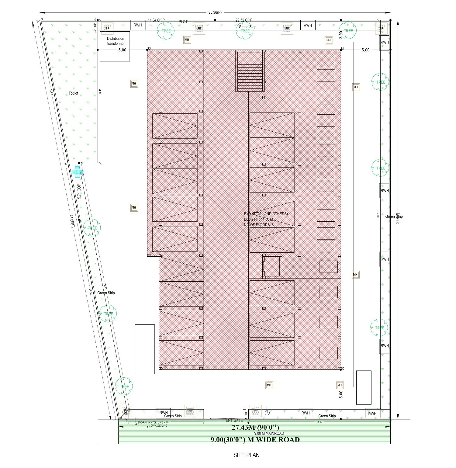 Srimannarayana Lakshmi Sai Nivas Master Plan 1