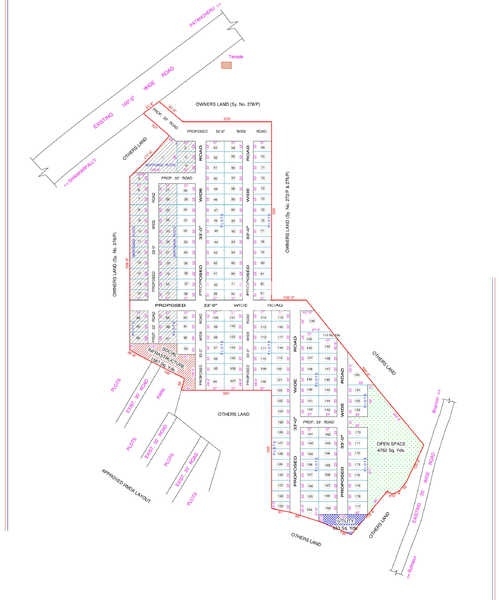 Resale 220 Sq.Ft. Plot in SRR Gachibowli Paradise Phase 7, Bhanur ...