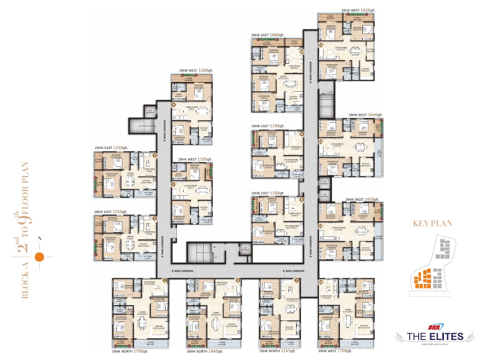 SRR The Elites Floor Plans