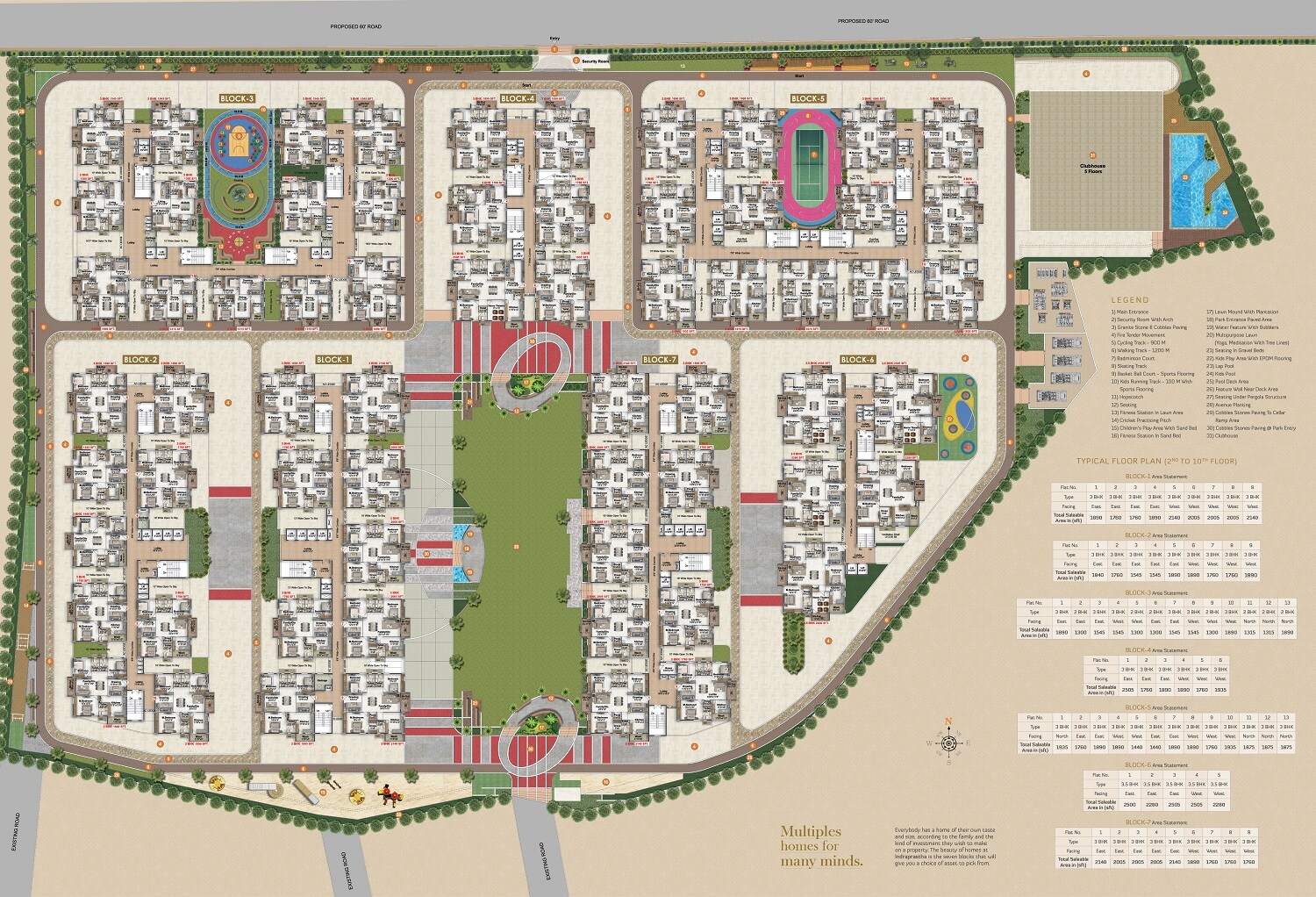 SS Indraprastha Master Plan Image