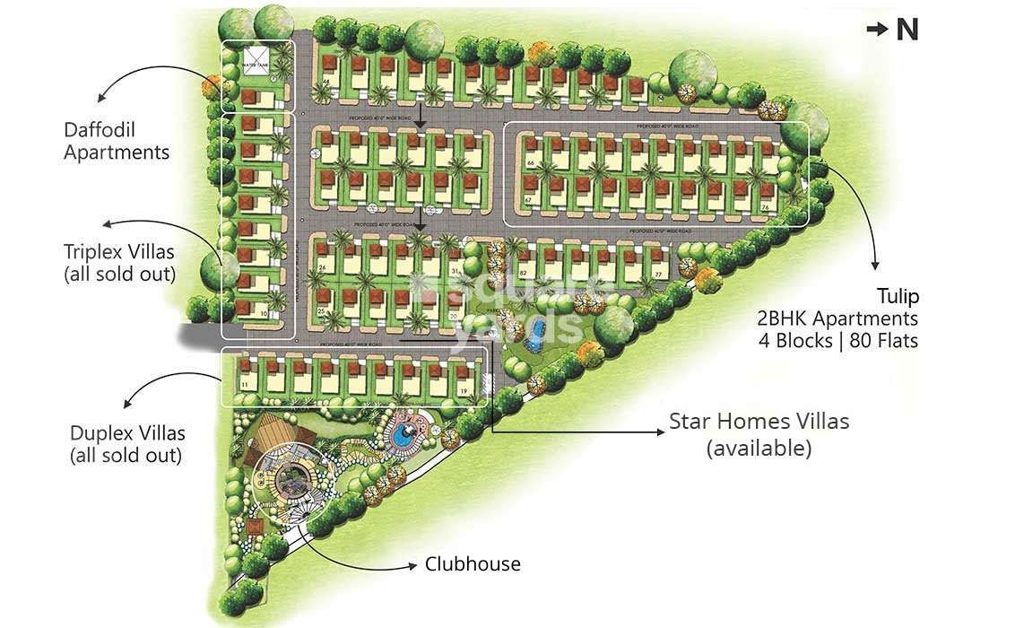 star lotus apartments master plan image5