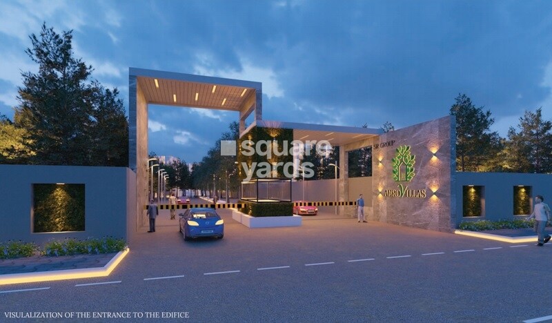 Sthirasthi Aero Villas Entrance View