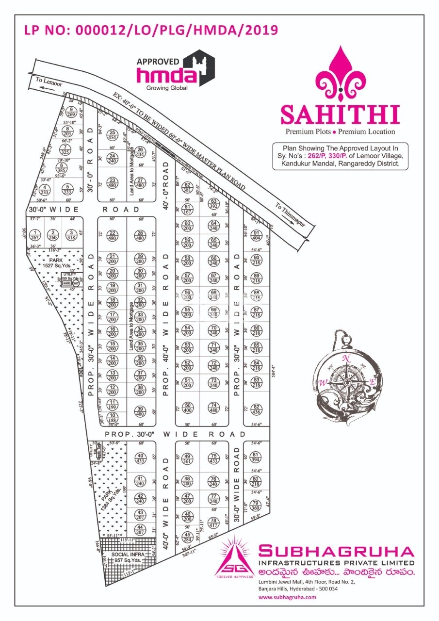 Subhagruha Sukrithi Sahithi Master Plan 1