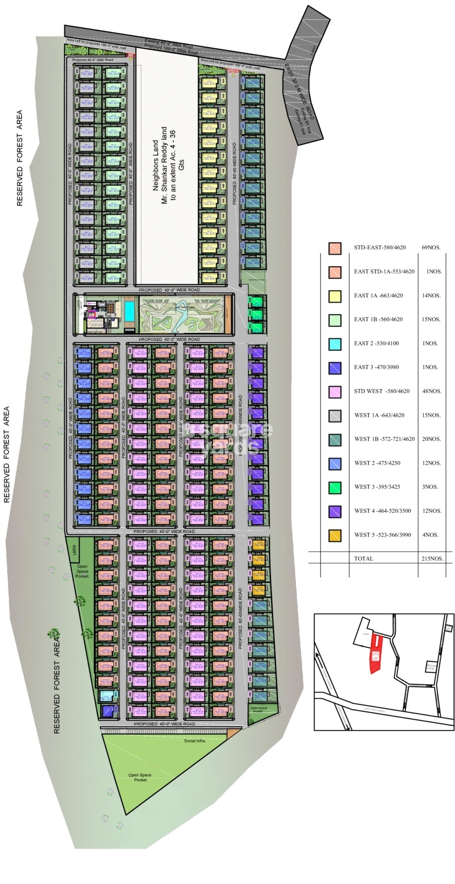 Subishi Forest Edge Luxury Homes Master Plan Image