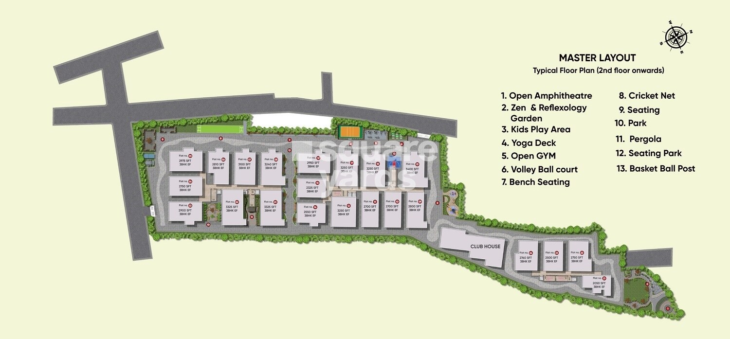 Subishis Polam Luxury Apartments Master Plan Image