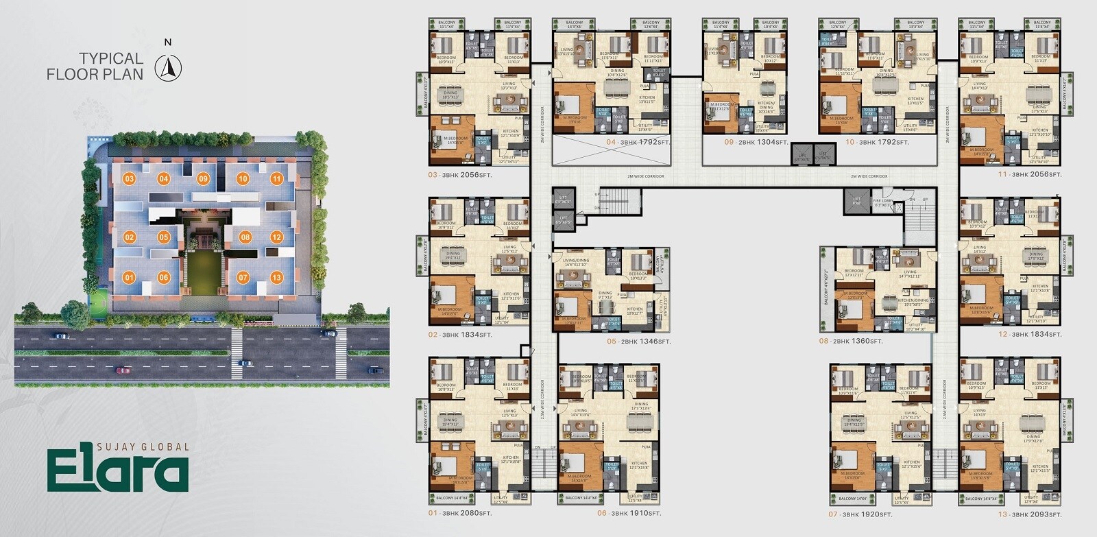 Sujay Elara Floor Plans 1