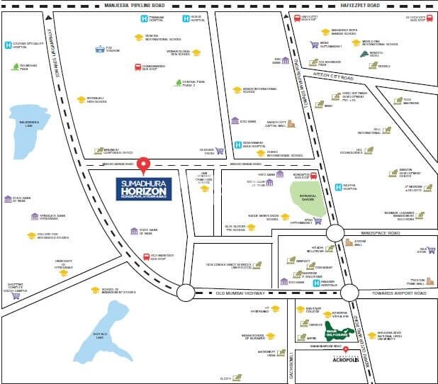 Sumadhura Horizon Location Image