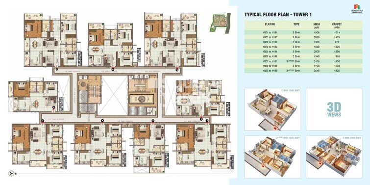 Sumadhura Horizon Floor Plans 1