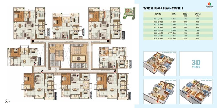 Sumadhura Horizon Floor Plans 3