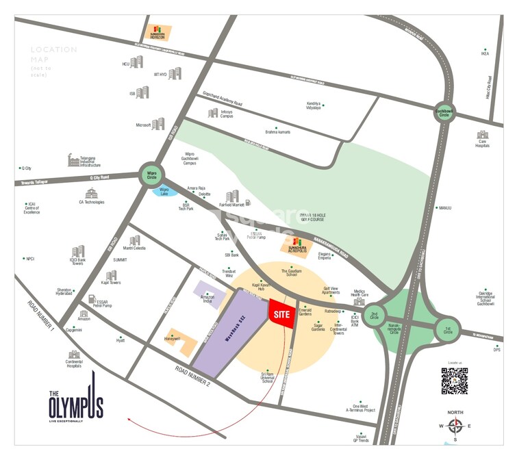 Sumadhura Olumpus Location Image