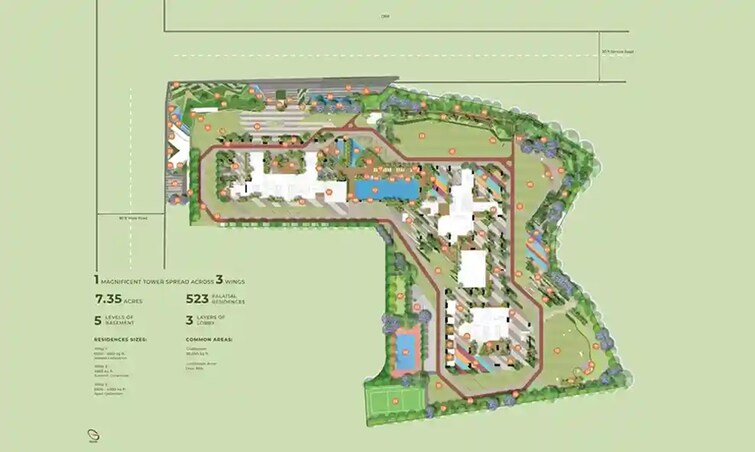 Sumadhura Palais Royale Master Plan Image