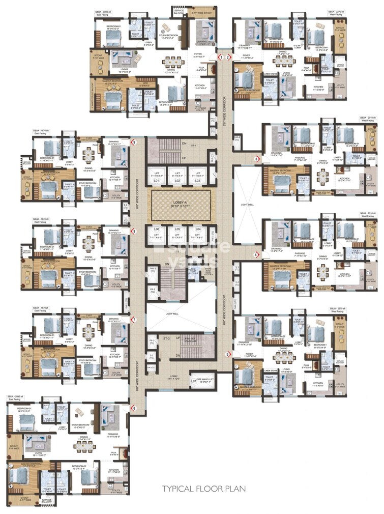 Sumadhura The Olympus Floor Plans 1
