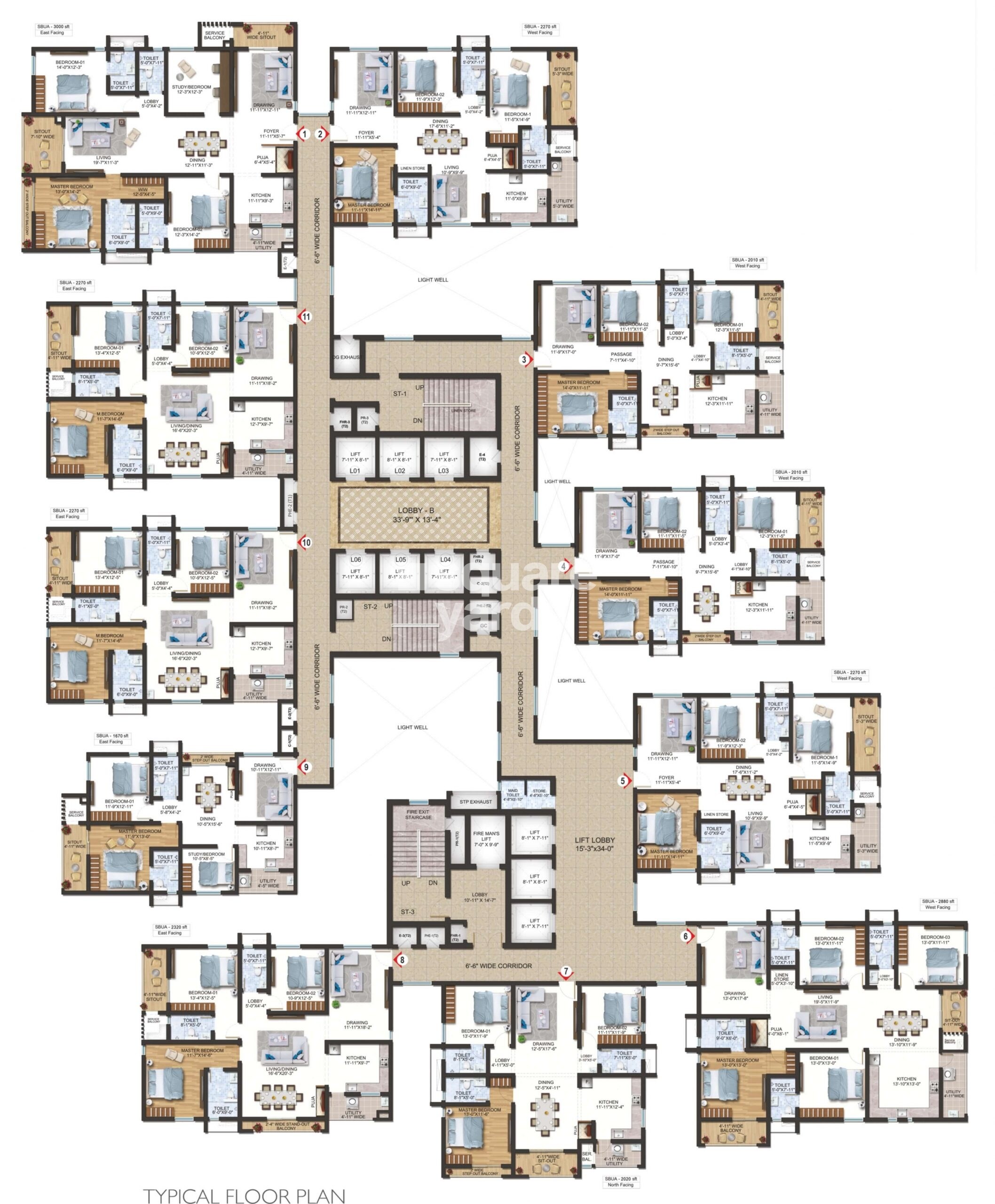 Sumadhura The Olympus Floor Plans 2