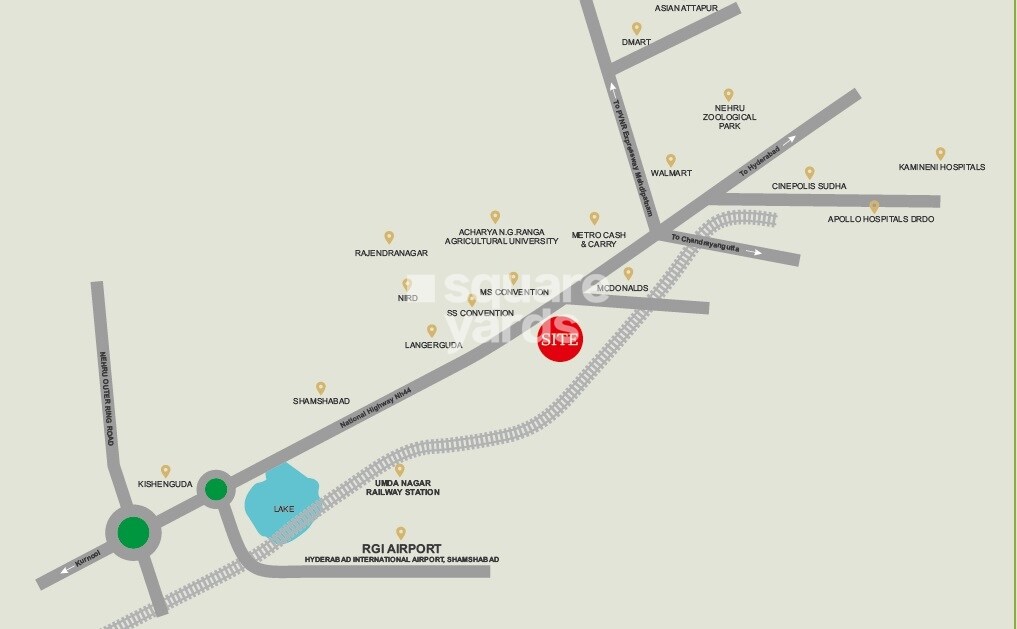 Sumadhuras Gardens By The Brook Location Image