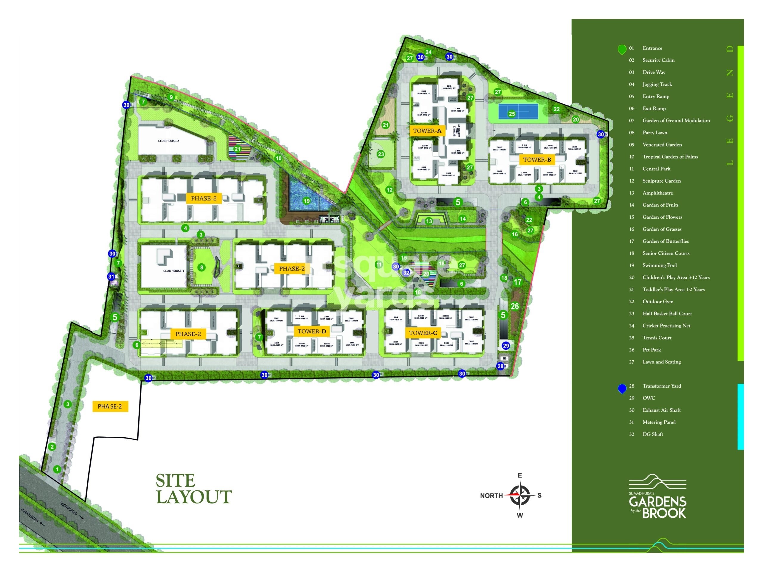 Sumadhuras Gardens By The Brook Master Plan Image