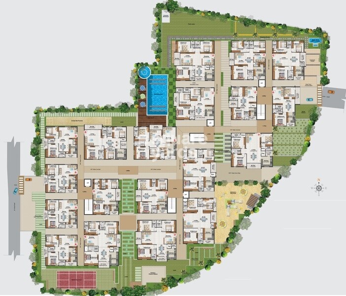 Sunshine Iris Master Plan Image