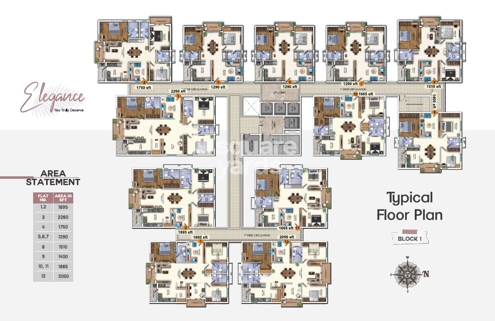 Sunyuga Elegance Floor Plans 1