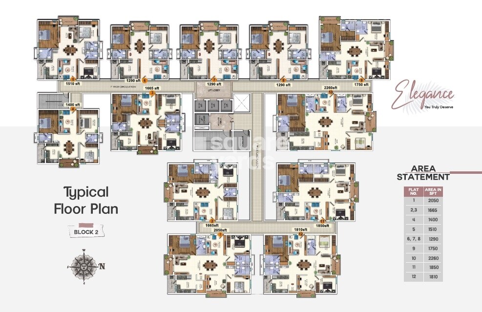 Sunyuga Elegance Floor Plans 2