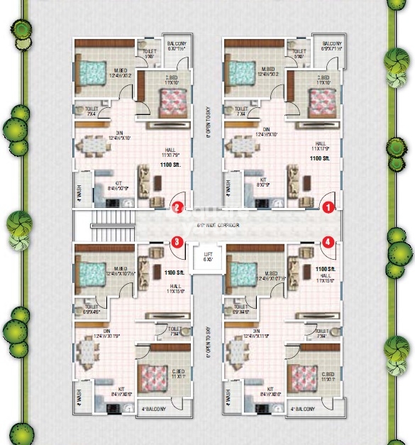 Sunyuga Prakruthi Floor Plans