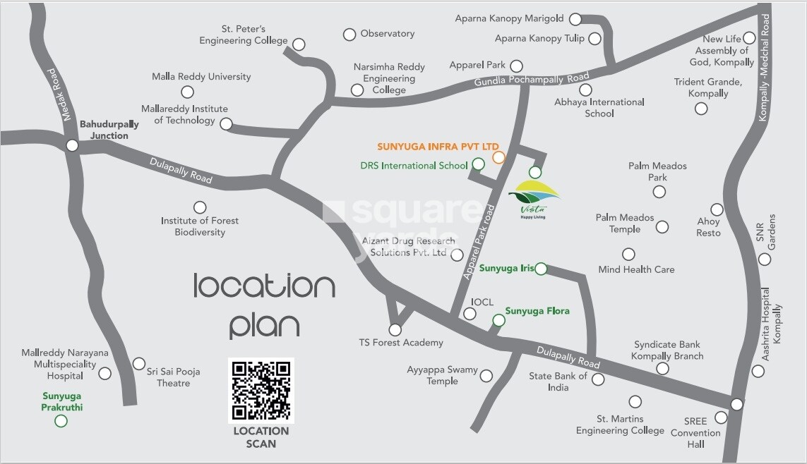 Sunyuga Vista Location Image