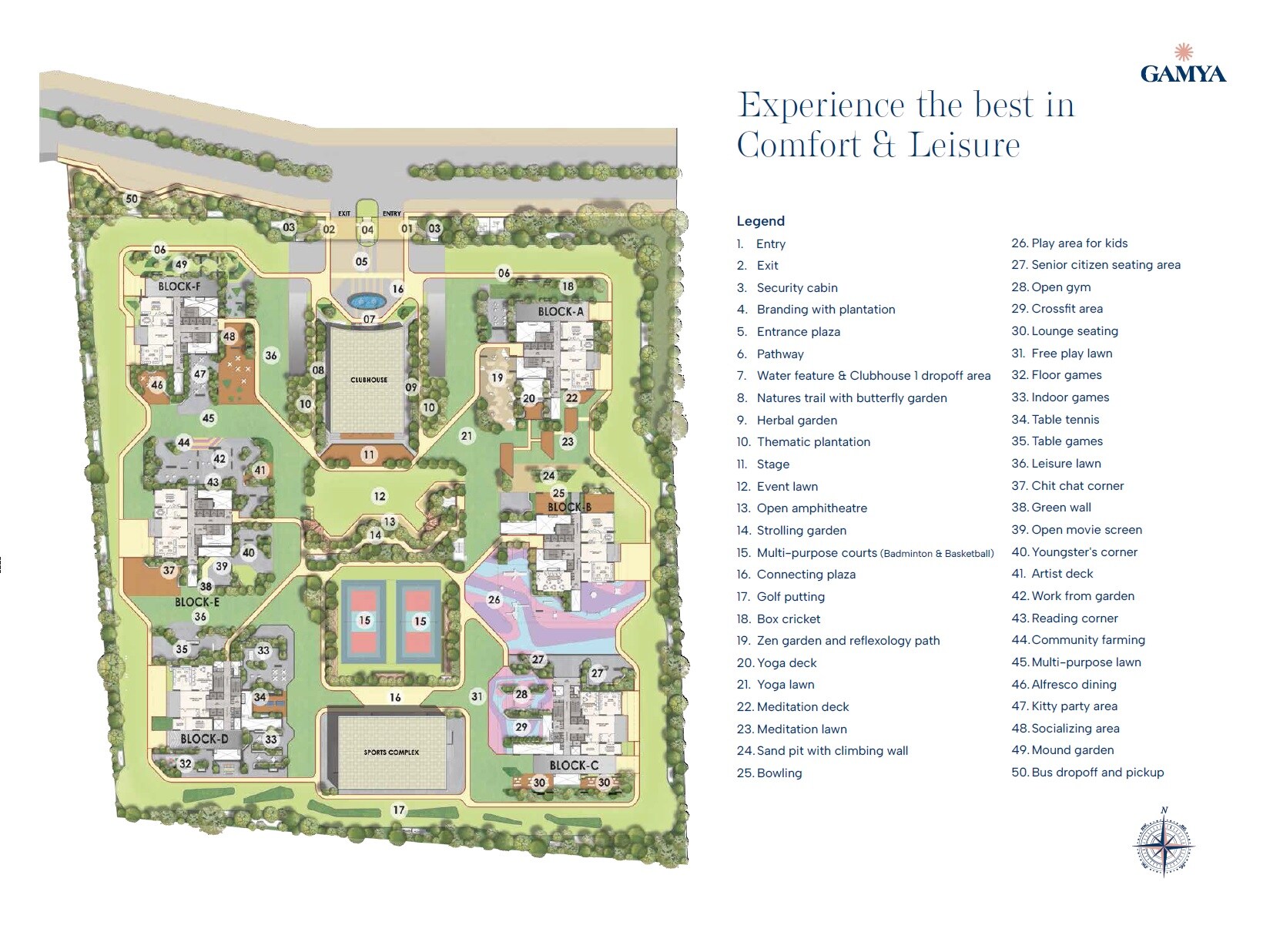 Supadha Gamya Master Plan Image