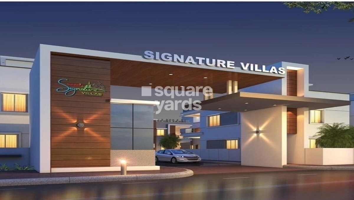 Surabhis Signature Villas Entrance View