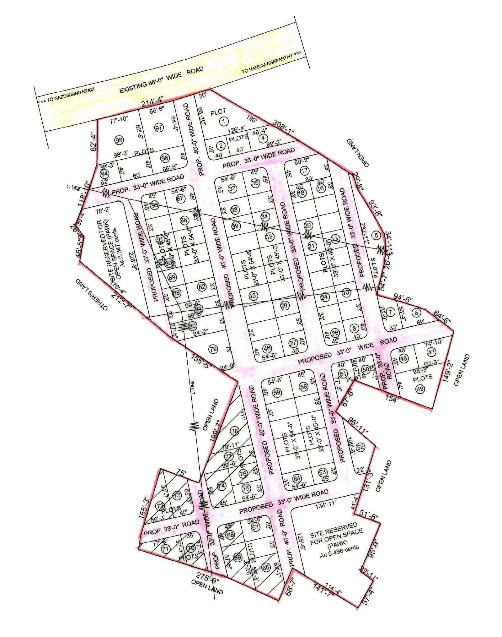 Surya Dream City Master Plan Image