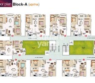Surya Galaxy Towers Floor Plans