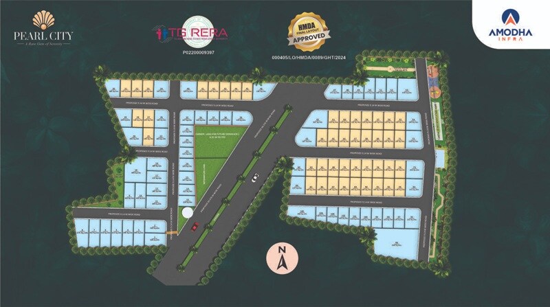 SV Amodha Pearl City Master Plan 1