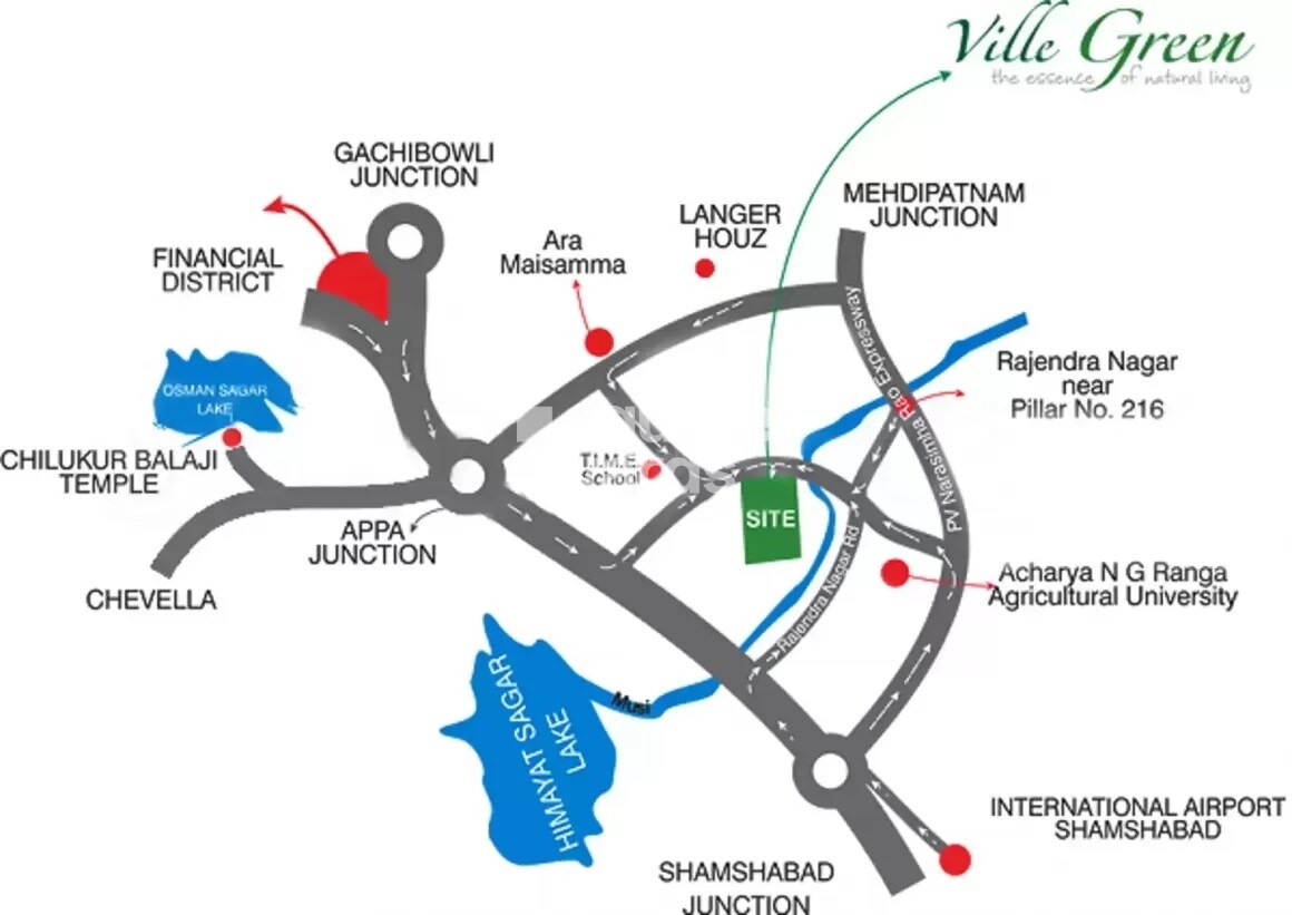 SV Ville Green Location Image