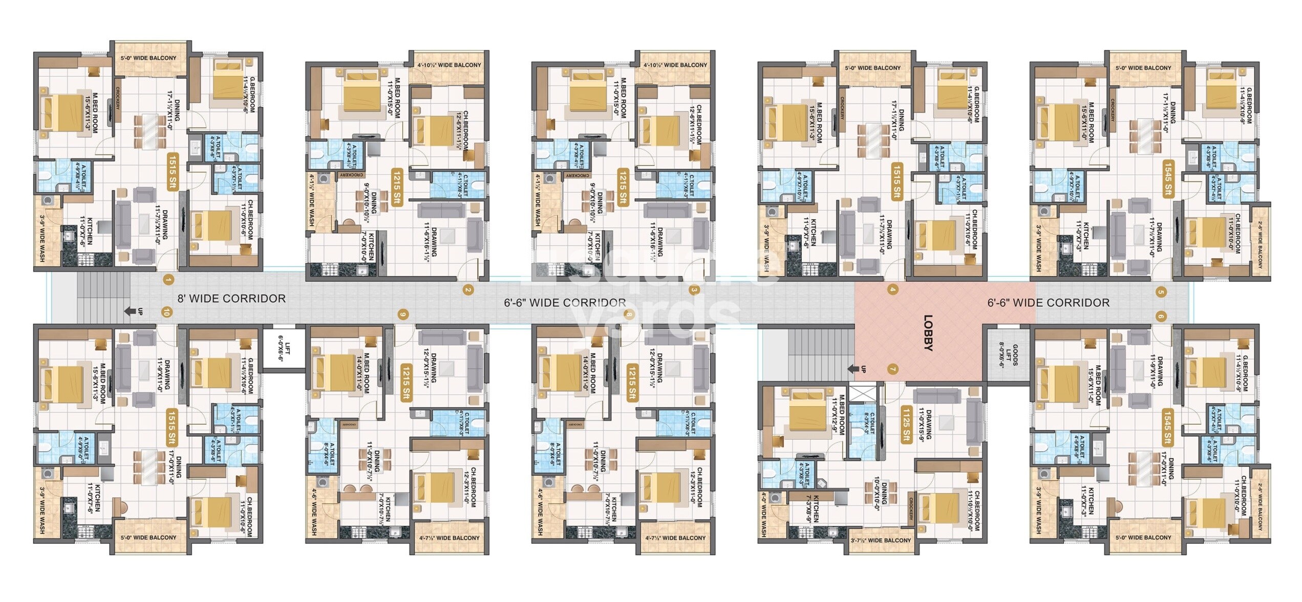 Svadha Kollaar Floor Plans 1