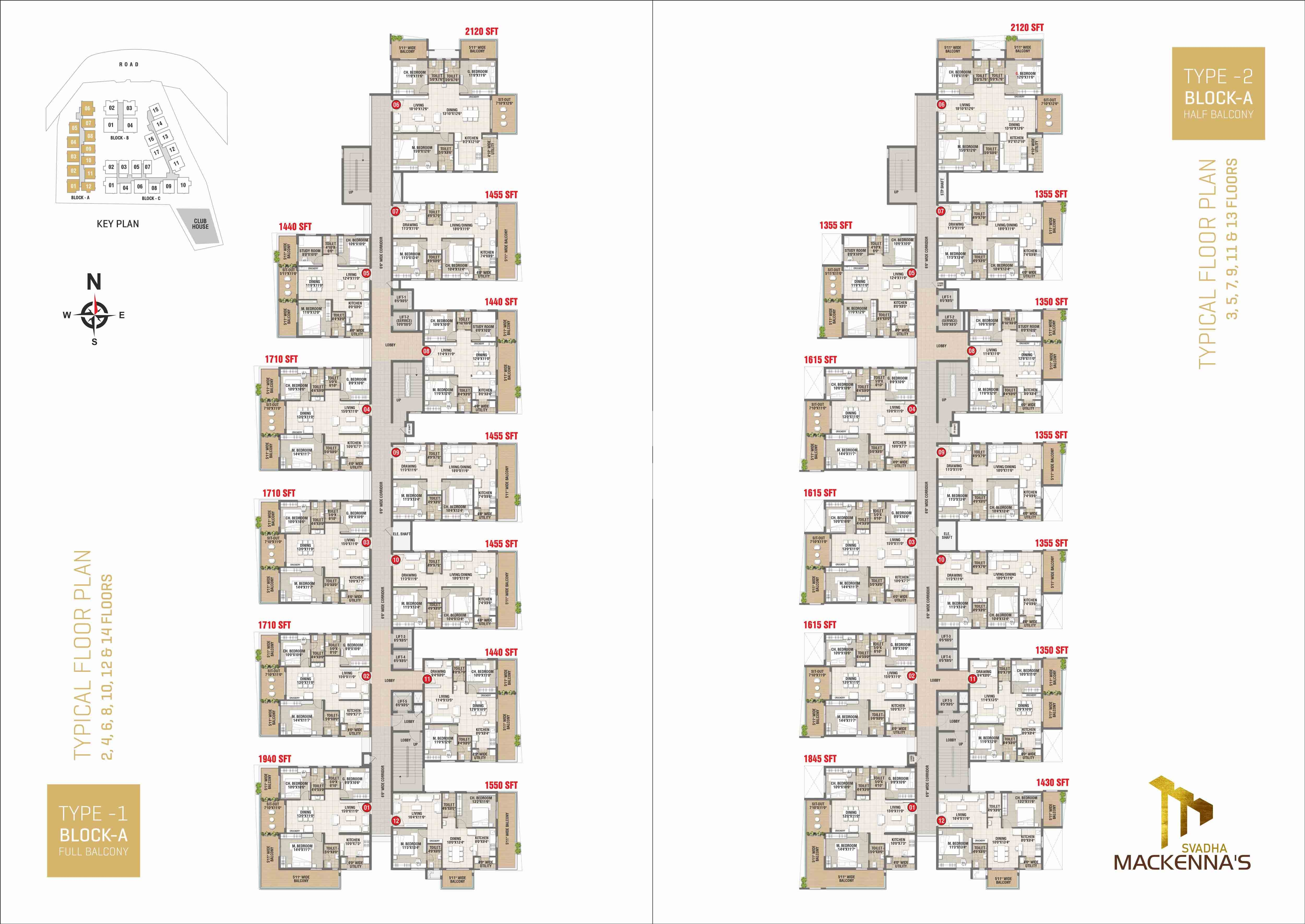 Svadha Mackennas Floor Plans