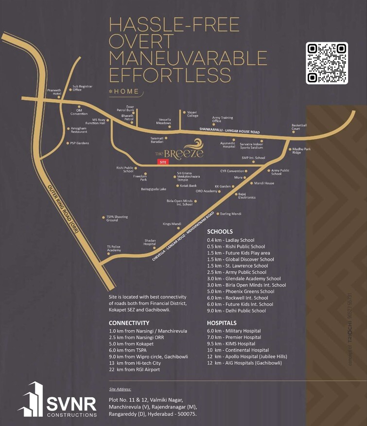 SVNR The Breeze Location Image