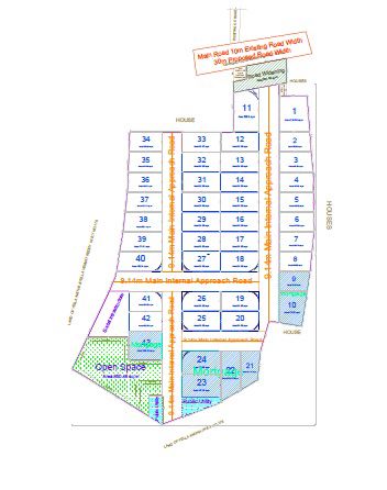 SVP Enclave Colony Achus Master Plan Image