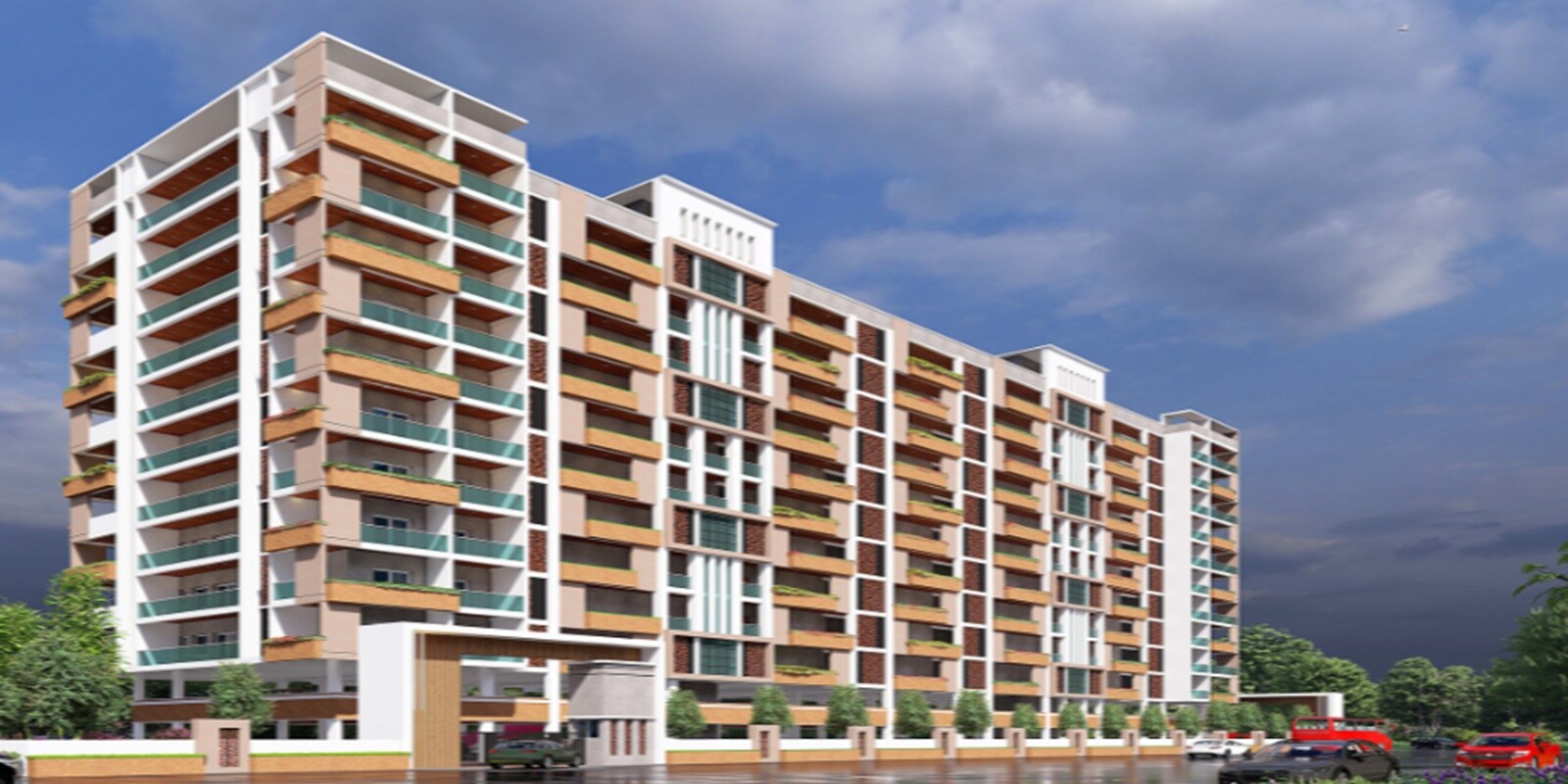 Swapna Navya Kala Skies residential project in Gayathri Nagar