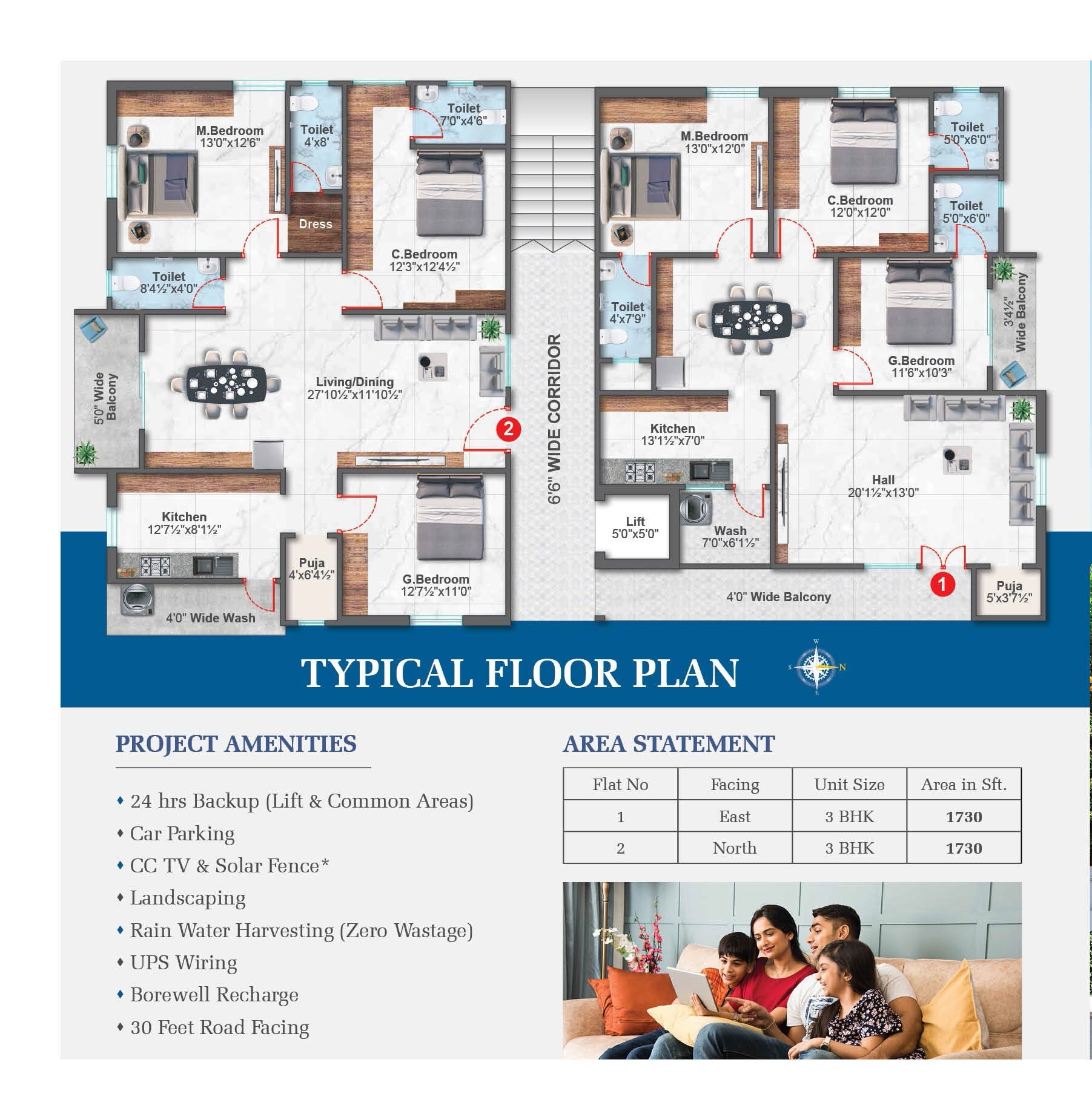Tado Radhe Signature Floor Plans